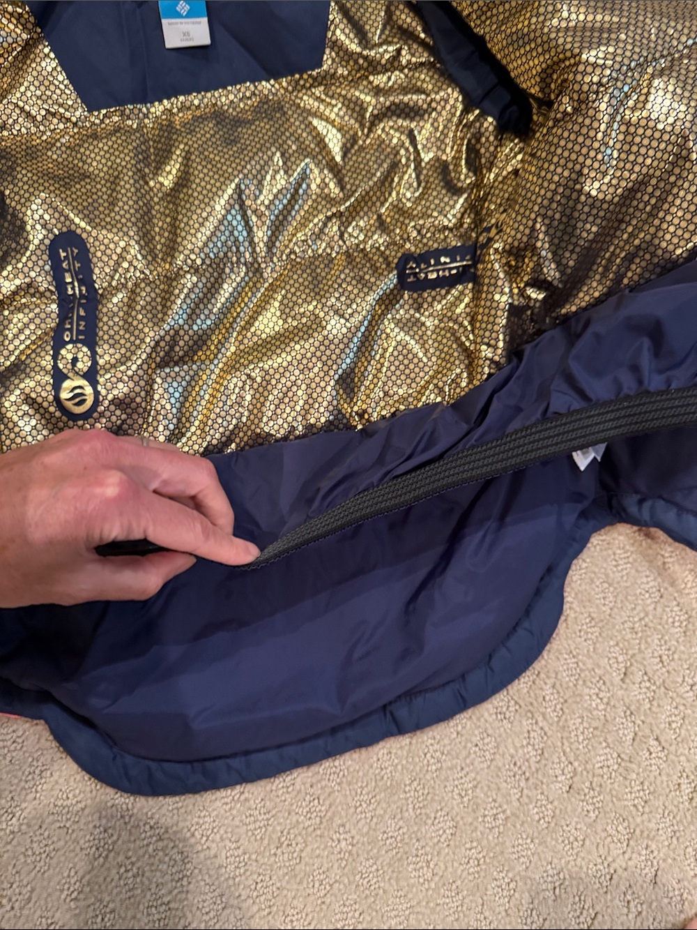 Kids Columbia Winter Coat | Size XS (6/6X) - Picture 8 of 10